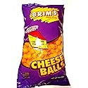 Brim's Cheese Balls 9 oz Bag Made with Real Cheese