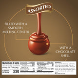 Lindt LINDOR Assorted Chocolate Candy Truffles, Chocolate with Smooth, Melting Truffle Center, 12.7 oz. Bag (Pack of 2)