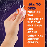30 Gummy Eyeballs, Spooky Eyeball Candy in 4 Flavors, Soft Gummies with Fruity Jelly Filling, Individually Wrapped, By 4YoreElves (19 oz)