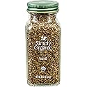 Simply Organic Pure Egyptian Basil Leaf, 0.54 Ounce Bottle, Cut and Sifted, Herbaceous and Aromatic, Popular on Pizza, Kosher