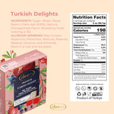 Atici Lokum Authentic Turkish Delight 8oz - Gourmet Vegan Sweets, Gluten-Free, Halal Soft Chewy Candy Gift Box | Traditional Premium Lokum Loukoumi