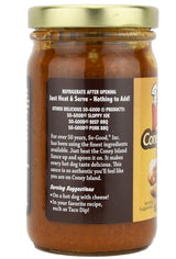 So-Good Coney Island Sauce with Ground Beef 8 oz Jar