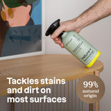 ATTITUDE All-Purpose Cleaner Spray, Natural Origin Ingredients, EWG Verified, Ammonia-Free, Removes Fingerprints, Dust and Dirt, Streak-Less, Geranium