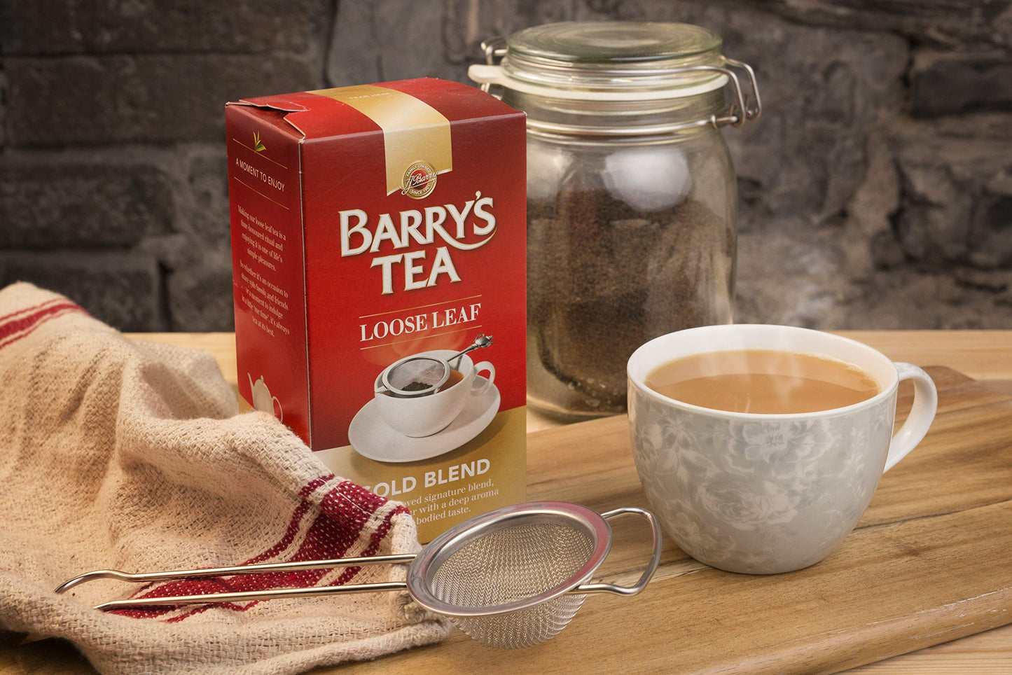 Barry's Loose Leaf Tea, Gold Blend, 8 Ounce (BTA10241)