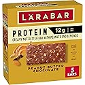 Larabar Peanut Butter Chocolate Protein Bars, 12g Protein, Gluten Free, 5 Ct, 7.95 oz