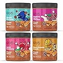 BNutty Fruit Lover's Peanut Butter | Gluten-Free, Natural Ingredients | Assorted Flavors, Smooth & Creamy Peanut Butter | Perfect for Spreads & Snacks
