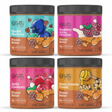 BNutty Fruit Lover's Peanut Butter | Gluten-Free, Natural Ingredients | Assorted Flavors, Smooth & Creamy Peanut Butter | Perfect for Spreads & Snacks