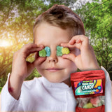 Fun Flavors Box Freeze Dried Candy Gummy Bear Hugs Crunch Treats, 2 oz