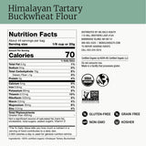 BIG BOLD HEALTH Organic Himalayan Tartary Buckwheat Flour - Gluten Free | Rich in Polyphenols & Antioxidants | 100% USDA Organic Grain-Free Flour |
