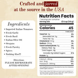 Michael's of Brooklyn Low Sodium Marinara Sauce, 32oz Jar (Pack of 2) - Non-GMO, Gluten Free Italian Pasta Sauce - With Italian Tomatoes, Garlic
