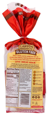 Canyon Bakehouse Ancient Grain Bread, 15 Oz