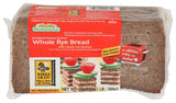 Mestemacher All Natural Whole Rye Bread, 17.6 Oz - Authentic German Whole Grain Rye Bread, High Fiber, Non-GMO, Ready to Eat, Long Shelf Life