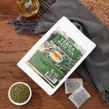 Premium 100 Unsmoked Yerba Mate Tea Bags, Made with 100% Pure Yerba Mate Leaves, No Additives & Caffeine Free.