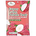 GT Gummy Lychee Peelable Candy, 3.7 oz, Non GMO, Gluten Free