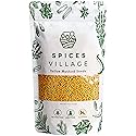 Spices Village Yellow Mustard Seeds, Whole Mustard Seeds for Pickling, All Natural & Dry Mustard Seasoning, 8 Ounces, Great for Culinary - Kosher