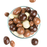 Yupik Triple Chocolate Espresso Coffee Beans, 2.2 lb (35.2 oz), Coffee Beans Covered in Milk Chocolate, White Chocolate & Dark Chocolate, Smooth