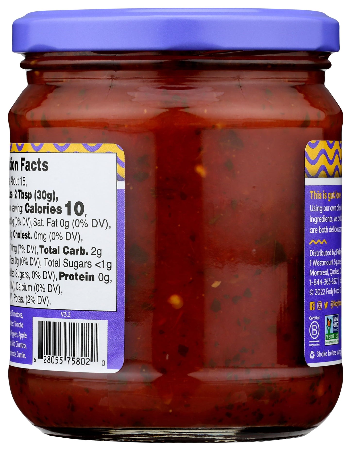 Fody Food Company Mild Salsa, 16 OZ