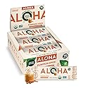 ALOHA Organic Plant Based Protein Bars - Pumpkin Spice, Vegan, Low Sugar, Gluten-Free, Low Carb, Non-GMO, No Stevia, No Erythritol - LIMITED EDITION