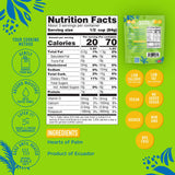 Natural Heaven Lasagna Noodles, Hearts of Palm - Naturally Rich in Potassium, Low-Calorie Veggie Pasta, Keto & Gluten-Free Food, Vegan, 9 Oz Ea