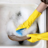 PLAYTEX HandSaver Rubber Gloves for Kitchen and Household Cleaning (10 Pairs), XL