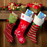 Riegelein Mini Solid Snowmen 33% Milk Chocolate Holiday Stocking Stuffer 3.5 oz
