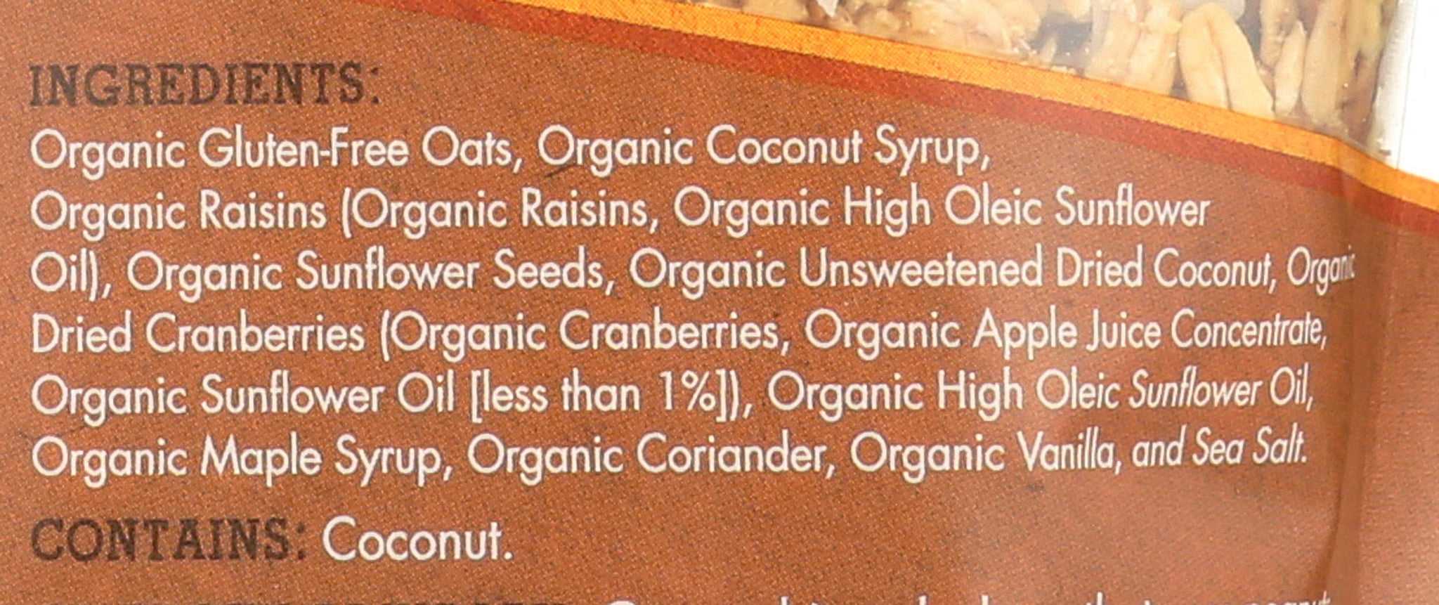 Grandy Oats, Granola Coconut Fruit Organic, 12 Ounce