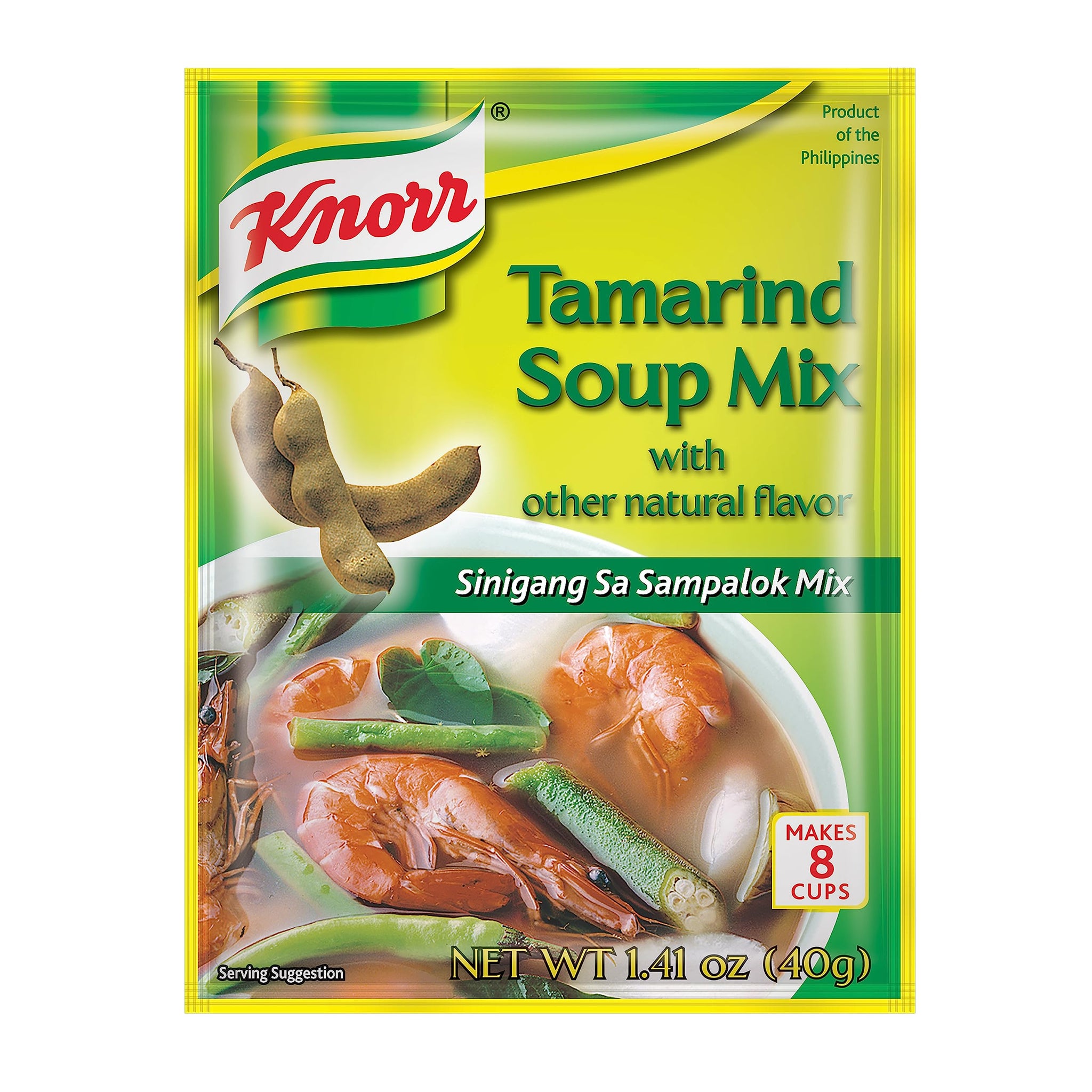 Knorr Tamarind Soup Mix (Sinigang sa Sampalok Mix), 1.41oz (40g) (3)