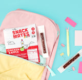 New Primal Snack Mates Chicken & Apple Sticks, Gluten Free Healthy Snacks for Kids, Low Sugar High Protein Back to School Snacks, Mini Paleo Jerky