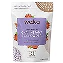 Waka Traditional Chai Tea Powder Mix - Chai Tea Concentrate Sugar Free, Pure Leaves from India, Natural Spices, Unsweetened, No Additives (4.5oz