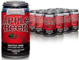 Apple Beer | SodaBeers Brewing Co | Alcohol-Free, Gluten-Free Crafted Soda Made With Natural Apple Flavors and Real Sugar, Refreshing Fruit Beverages