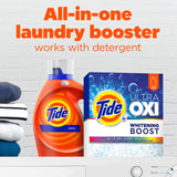Tide Ultra Oxi Whitening Boost, 57 oz, All in One Laundry Booster, Color Safe Whitening, Stain and Odor Fighter