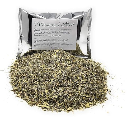 Wormwood Herb - Used In Absinthe - Flavoring For Spirits And Wines, Including Bitters, Vermouth And Pelinkovac - Ingredients: 100% Natural Wormwood