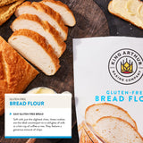 King Arthur Gluten-Free Bread Flour, 1:1 Replacement for Yeasted Recipes, 2 lb (Pack of 1) - Premium GF Flour for Artisan Boules, Bagels, Cinnamon