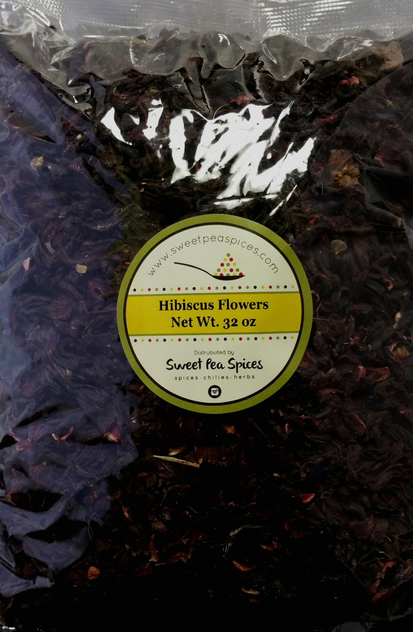 Hibiscus Flowers-5Lb-Bulk Hibiscus Tea Flowers-Bulk-Sweet Pea Spice