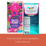 Auro Salted Peanut 47% Milk Chocolate 3 Pack - Filipino Chocolate - Premium, Made At Origin, Direct Trade, Bean-to-Bar, Woman Owned, BIPOC Owned