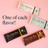 Truvani Plant Based Snack Bars | Variety 12 Pack | 5-8g Protein | USDA Organic and Vegan | The Only Bar | Dairy, Soy, and Gluten Free | Individually