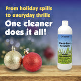 Kleen Free Naturally Preformed Enzyme Cleaner, Enzyme Solution, Multi-Purpose Cleaner, Laundry Additive and More - Concentrate - Original Scent - 16oz
