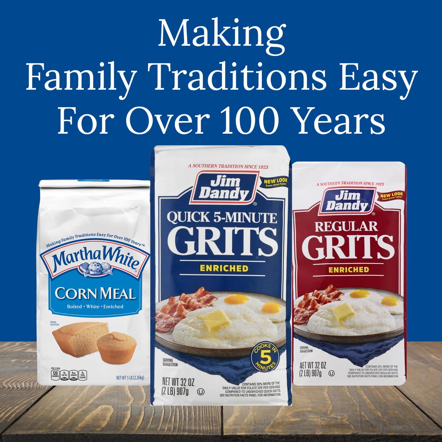 Jim Dandy Grits, Regular Enriched, 32 oz