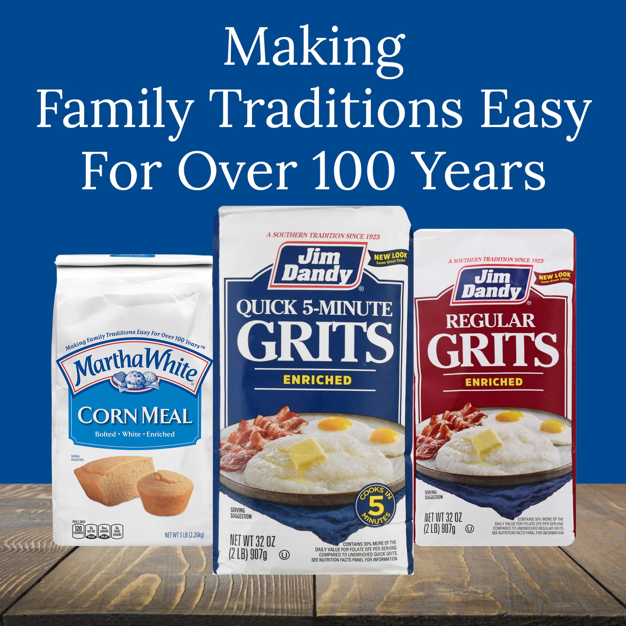 Jim Dandy Grits, Regular Enriched, 32 oz