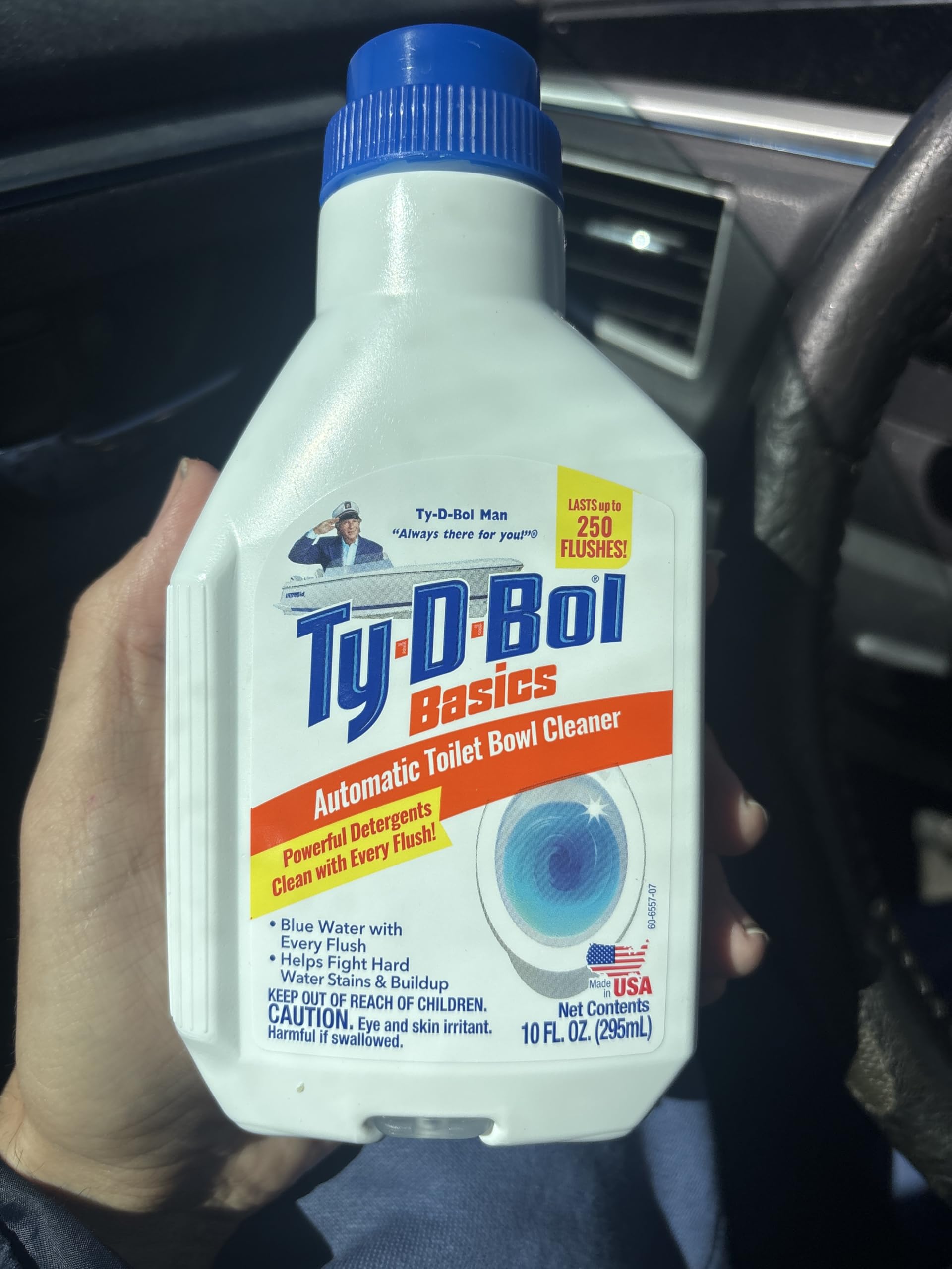 Ty-D-Bol Basics Automatic Toilet Bowl Cleaner 10 oz