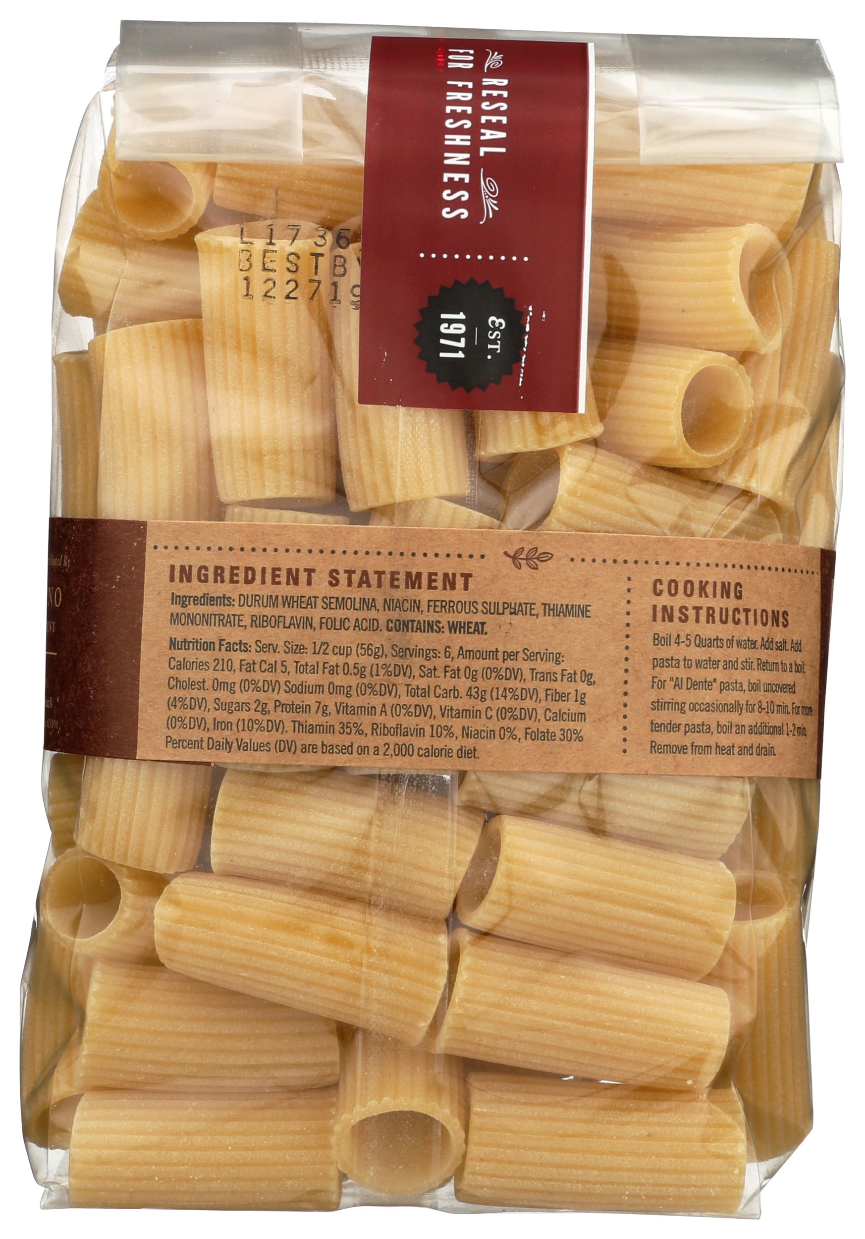 SEVERINO Bronze Rustic Rigatoni, 12 OZ