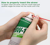 BW-100 Non-Flammable Electronic Contact Cleaner Aerosol Spray- Safely Cleans Joycons, Computers, PCB and More - Removes dust, Dirt and contaminants on