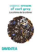 DAVIDsTEA Organic Cream of Earl Grey Tea Sachets, Premium Black Tea with Bergamot and Vanilla, 75 Teabags Total…