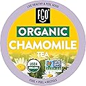 FGO Organic Chamomile Tea K-Cup Pods for Keurig, 24 Count (Pack of 1), Naturally Caffeine-Free Herbal Tea, USDA Organic, Non-GMO, & Recyclable