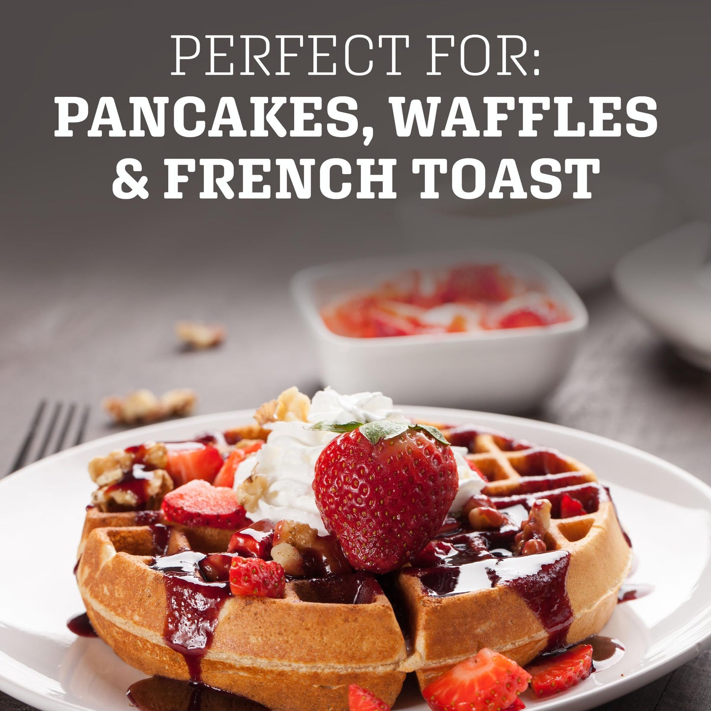 Maple Grove Farms Sugar-Free Strawberry-Flavored Pancake Syrup, 24 Ounce