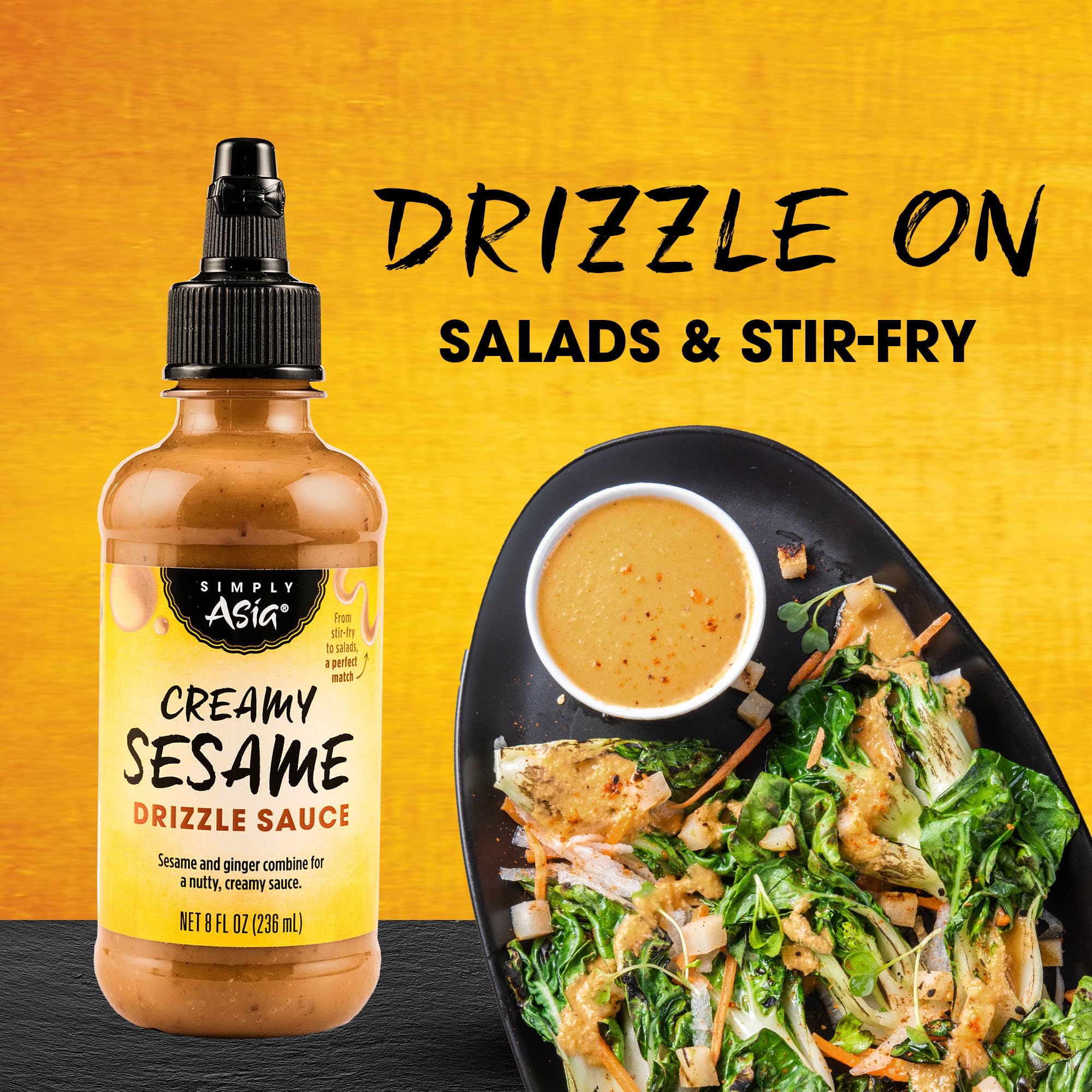 Simply Asia Creamy Sesame Drizzle Sauce, 8 fl oz