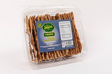 ARA-Z SANGAK No Seed Plain Crisps - Crunchy Toasted Flatbread Crackers 4-Pack, 18 Crackers Per Pack, by Breadmasters