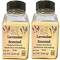 Eleganceinlife Lavender-Scented Carpet and Room Deodorizer 1.5 LB (680g) Each Pack of 2