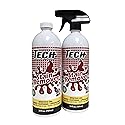 TECH Stain Remover, 24 oz Spray Bottle, 2-Pack, For Carpet, Clothes, Upholstery, and Other Fabrics