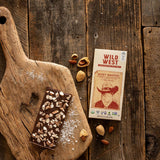 Wild West Chocolate, Most Wanted, 70% Cacao Dark Chocolate with Almonds & Sea Salt, 1 Count, 2.3oz each